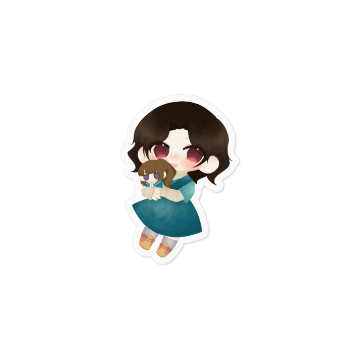 ステッカー - 100 x 100 (mm)