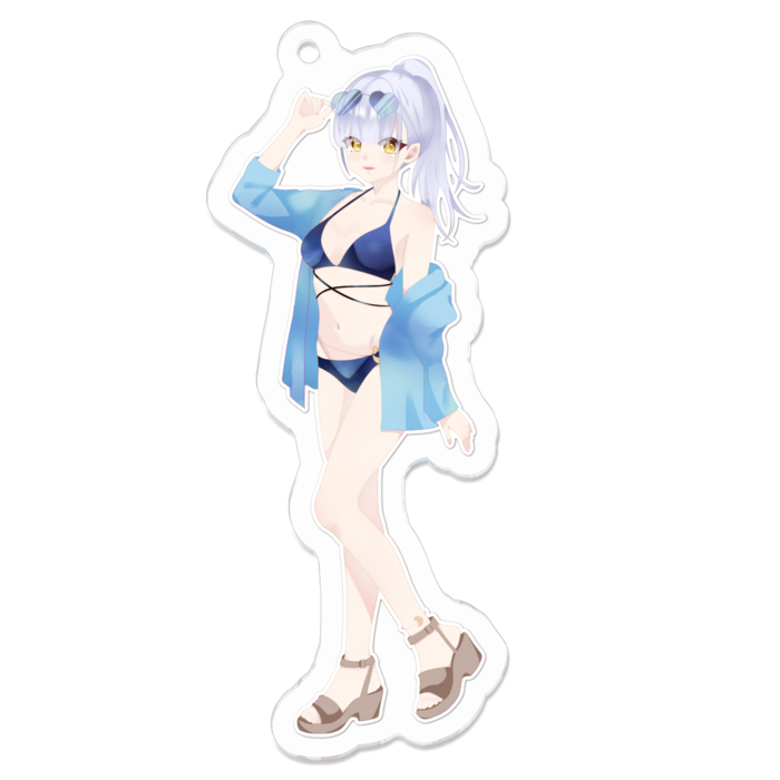 アクリルキーホルダー - 70 x 70 (mm)