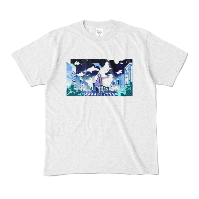 カラーTシャツ - M - アッシュ (淡色)