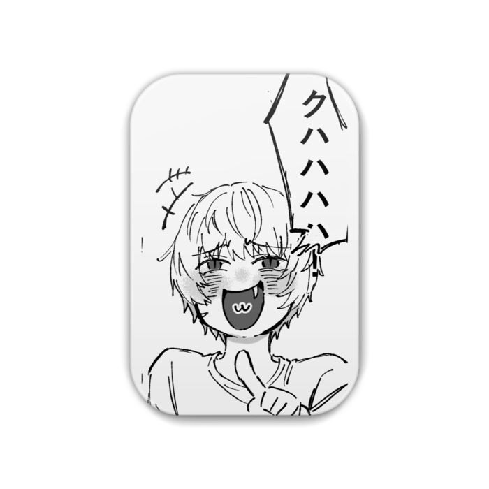 缶バッジ - 角丸 51x76mm