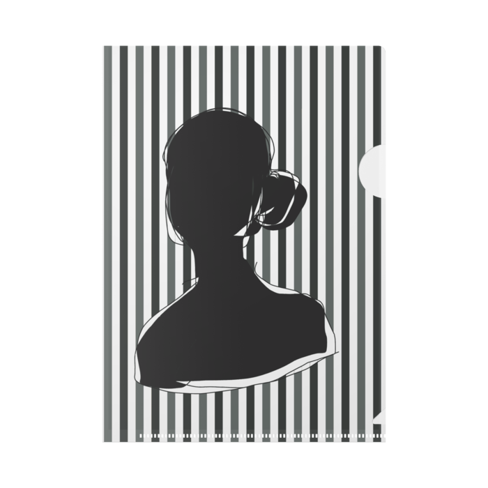 モノクロ シルエットとハイヒール Rarirurun Booth