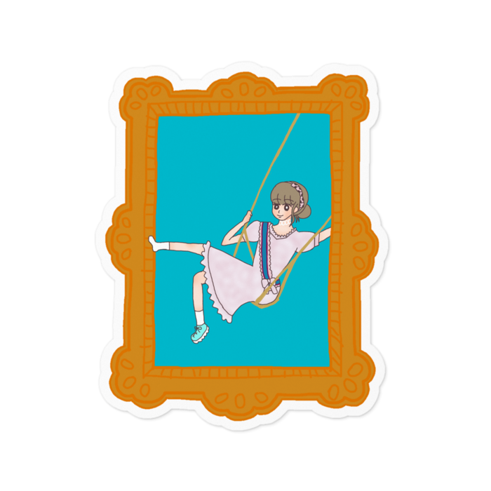 ステッカー - 100 x 100 (mm)