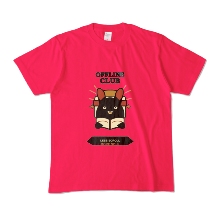 カラーTシャツ - M - ホットピンク （濃色）