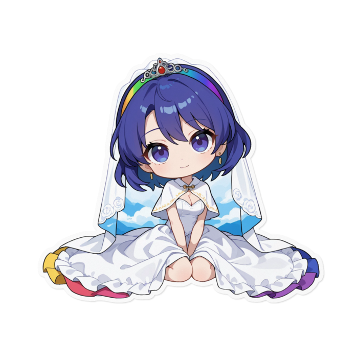 ステッカー - 160 x 160 (mm)(キャラのみ)