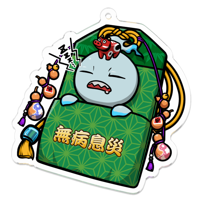 アクリルキーホルダー - 70 x 70 (mm)