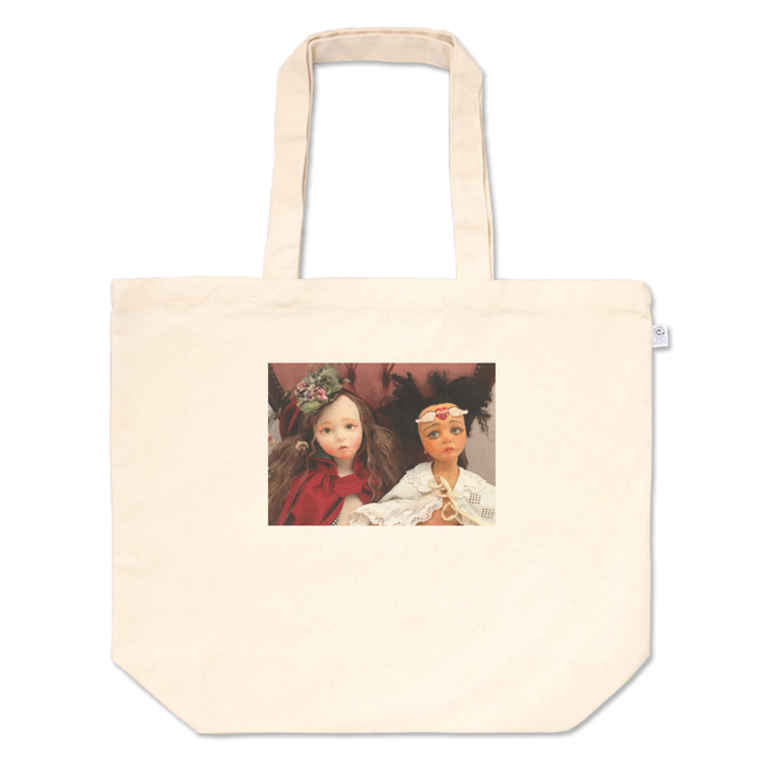 Lily×Monica トートバッグ - L - プリント面積小