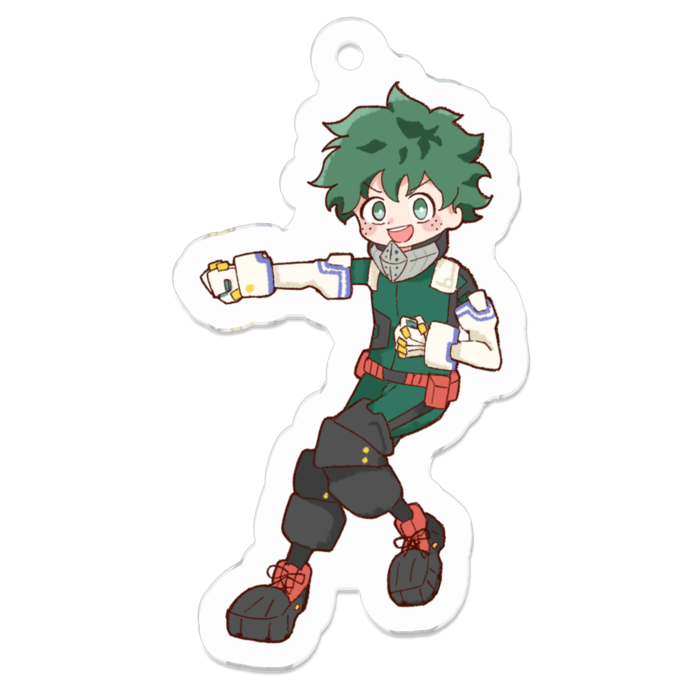 デク　アクリルキーホルダー - 50 x 50 (mm)(1)