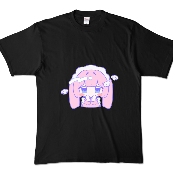 カラーTシャツ - XL - ブラック (濃色)