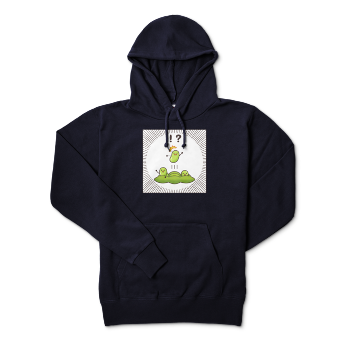 プルパーカー　紺　M