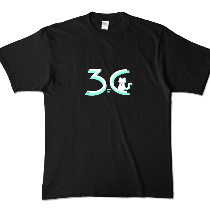 カラーTシャツ - XL - ブラック (濃色)