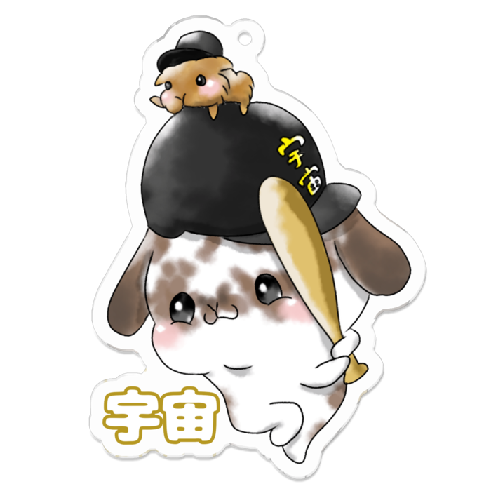 アクリルキーホルダー - 70 x 70 (mm)