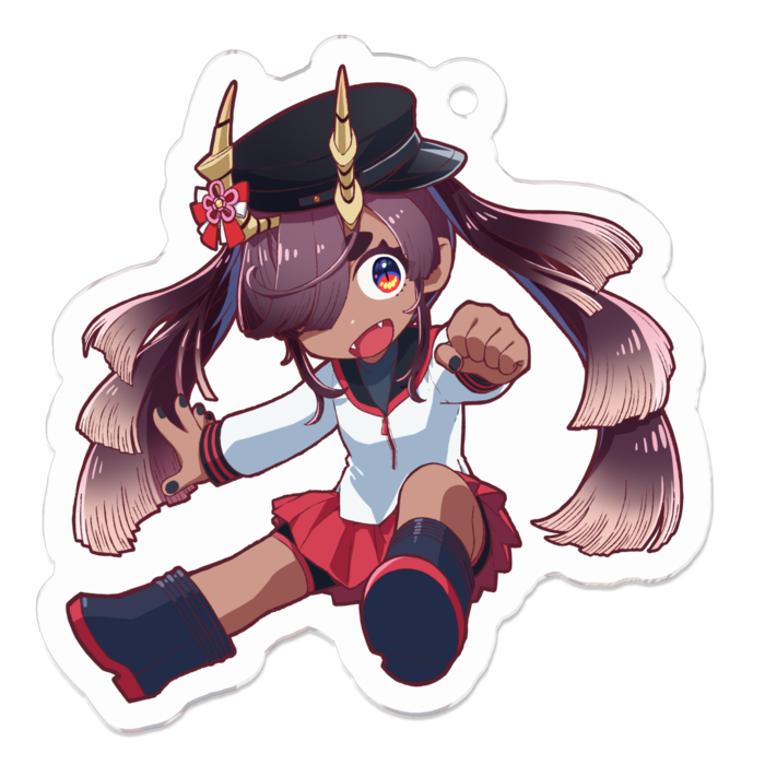 アクリルキーホルダー - 50 x 50 (mm)