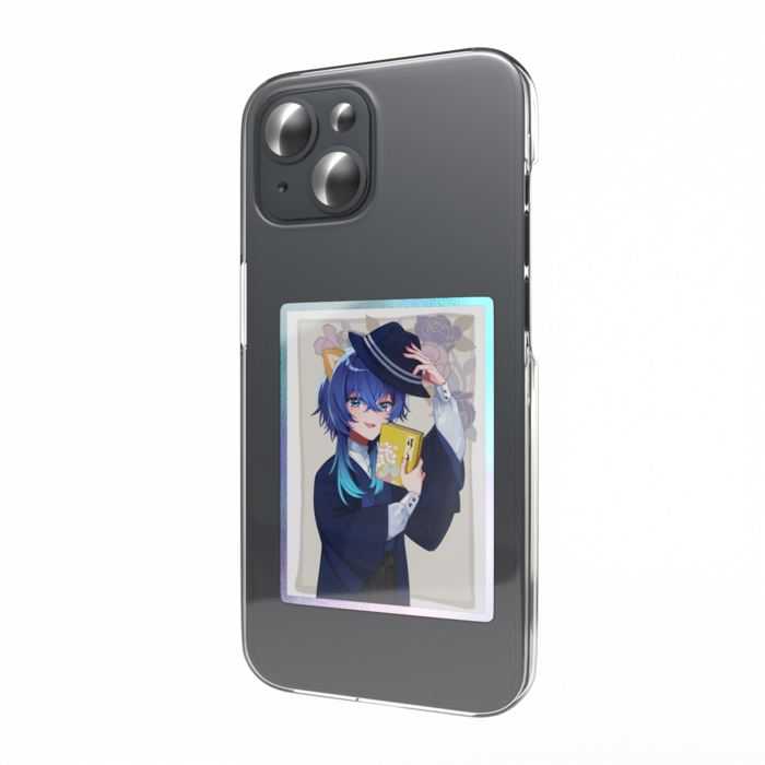 オーロラスマホステッカー - 縦