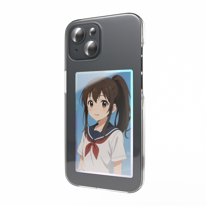 オーロラスマホステッカー - 縦