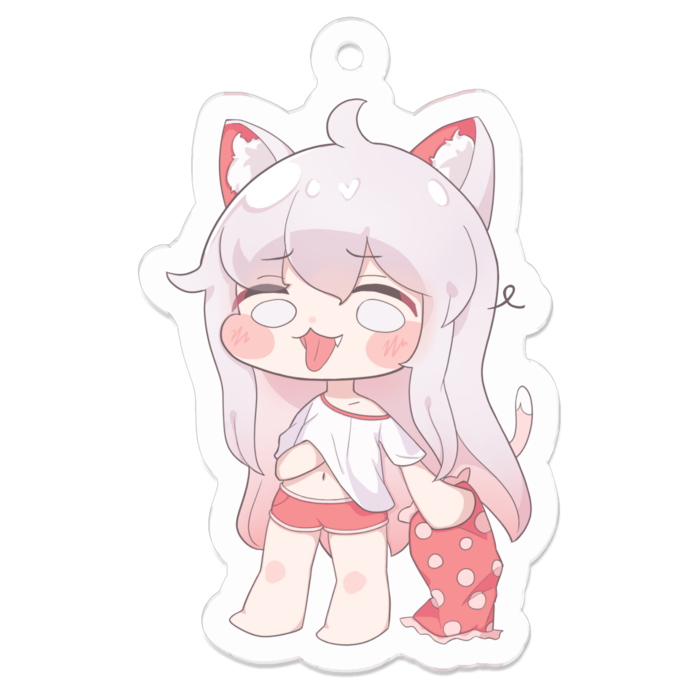 コミ―アクリルキーホルダー - 50 x 50 (mm)