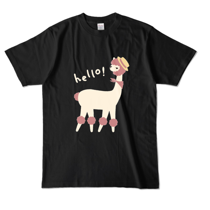 カラーTシャツ - L - ブラック (濃色)