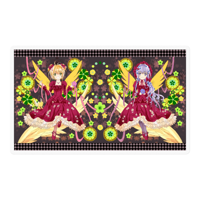 ステッカー - 100 x 100 (mm)クリア