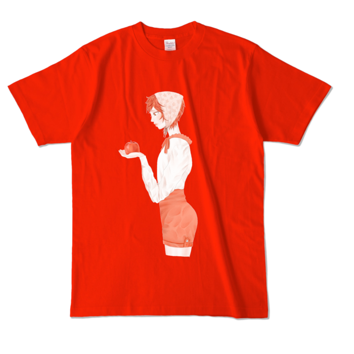 カラーTシャツ - L - レッド (濃色)