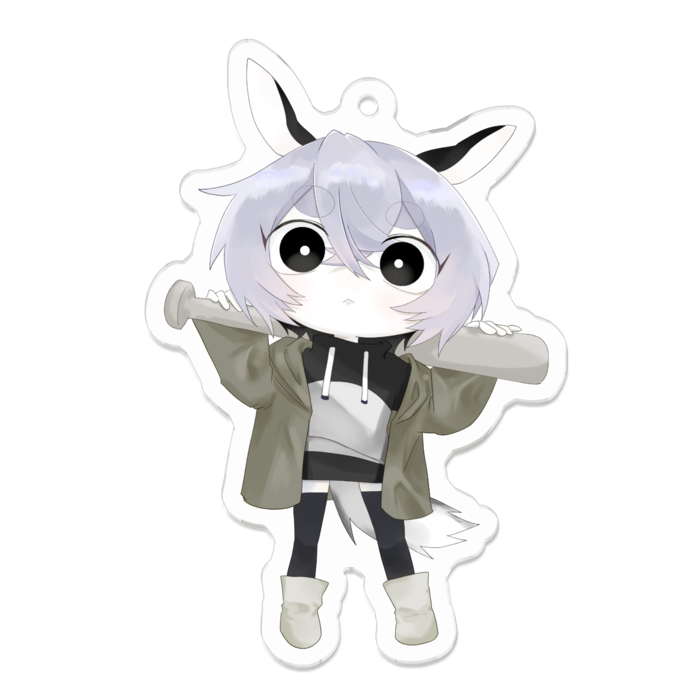 アクリルキーホルダー - 70 x 70 (mm)