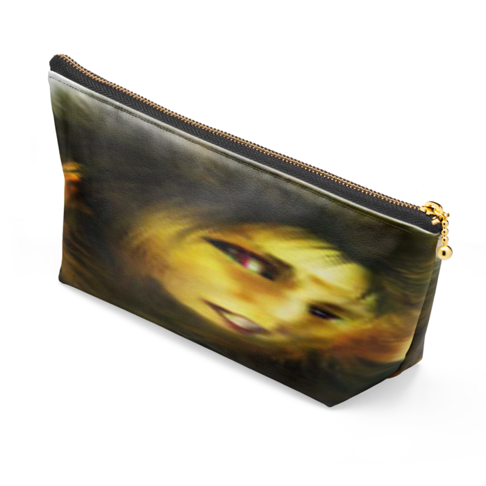 ポーチ - 長さ21.5cm / 高さ10cm - ブラック