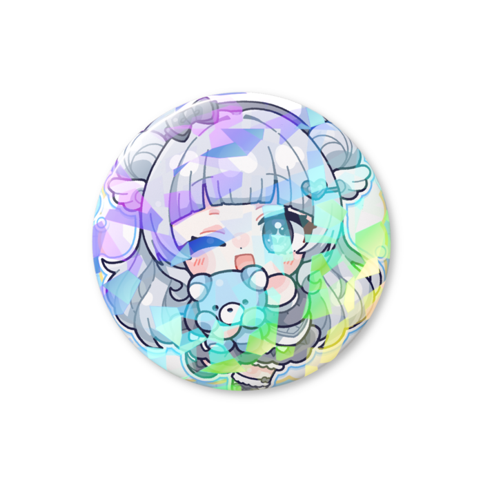 ホログラム缶バッジ - 76mm