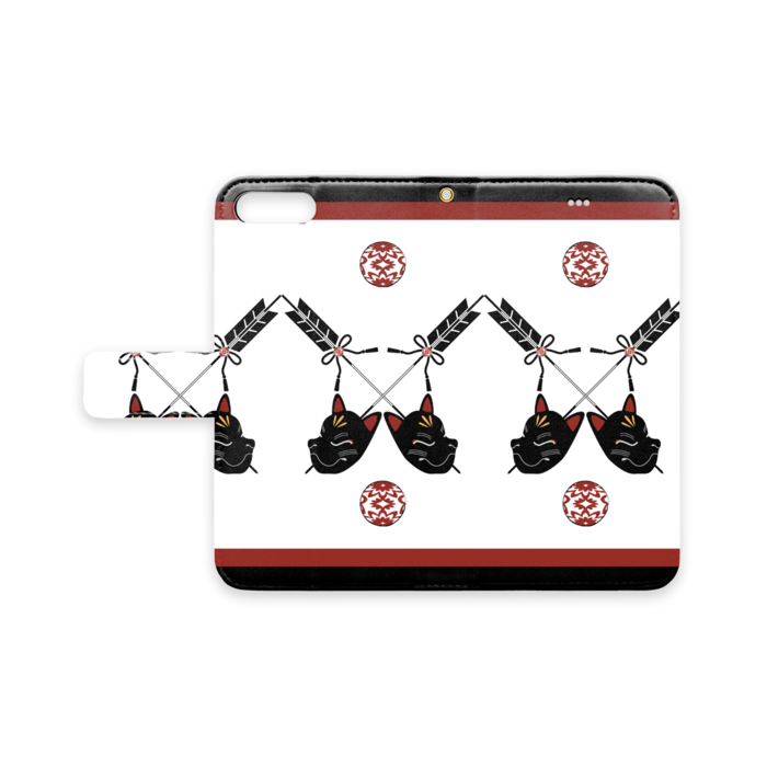 手帳型iPhoneケース - iPhone 8 Plus / 7 Plus - ストラップ穴 あり