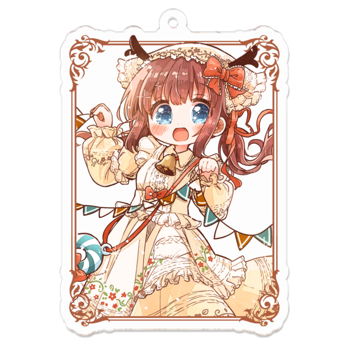 アクリルキーホルダー - 70 x 70 (mm)