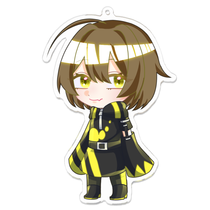 アクリルキーホルダー - 100 x 100 (mm)