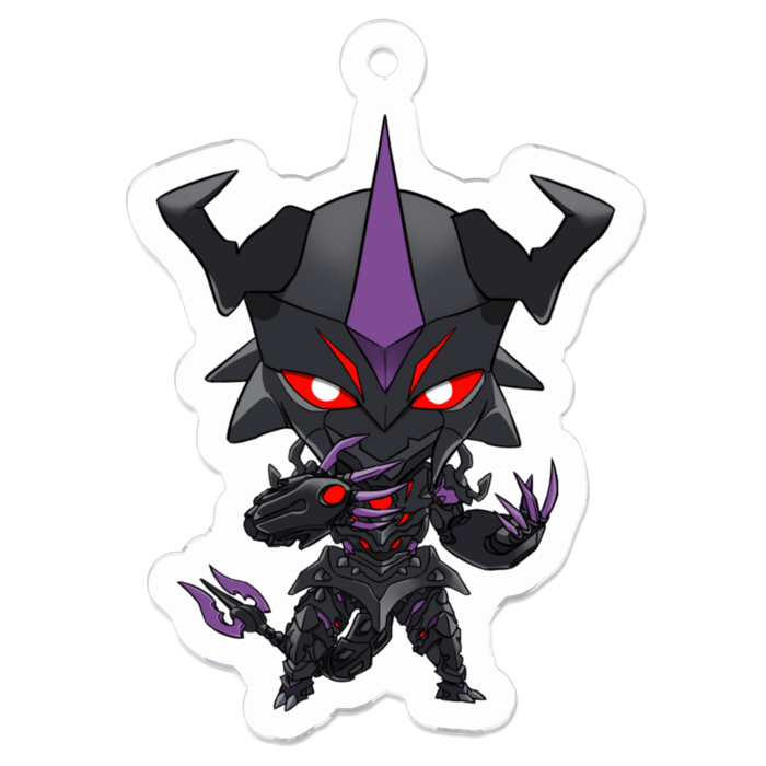 アクリルキーホルダー（コーティング） - 50 x 50 (mm)