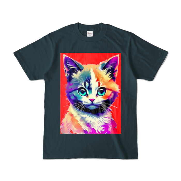 カラーTシャツ - S - デニム (濃色)