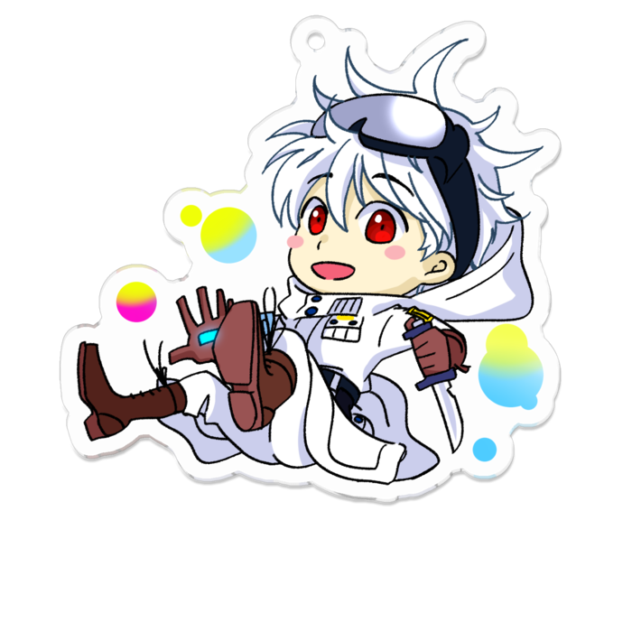 アクリルキーホルダー - 70 x 70 (mm)