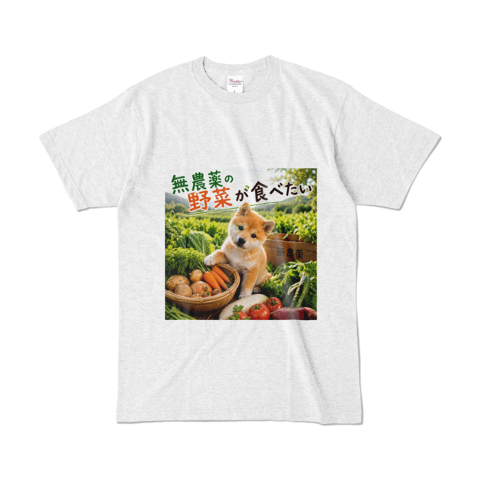 カラーTシャツ - L - アッシュ （淡色）