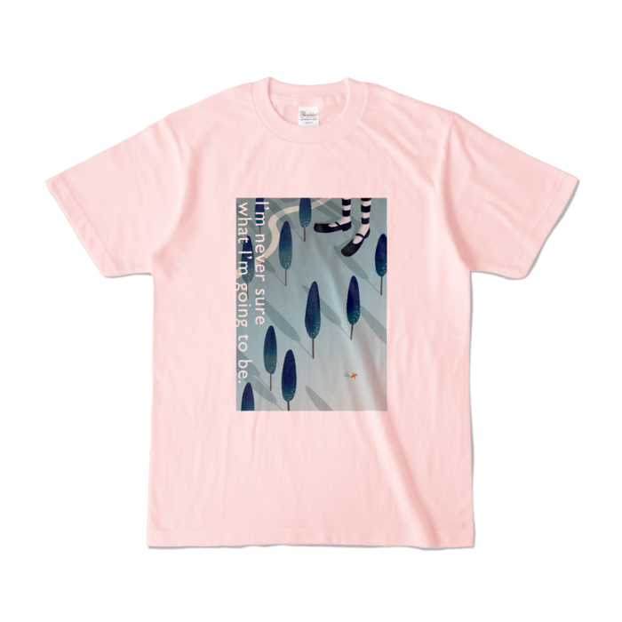 カラーTシャツ - S - ライトピンク (淡色)