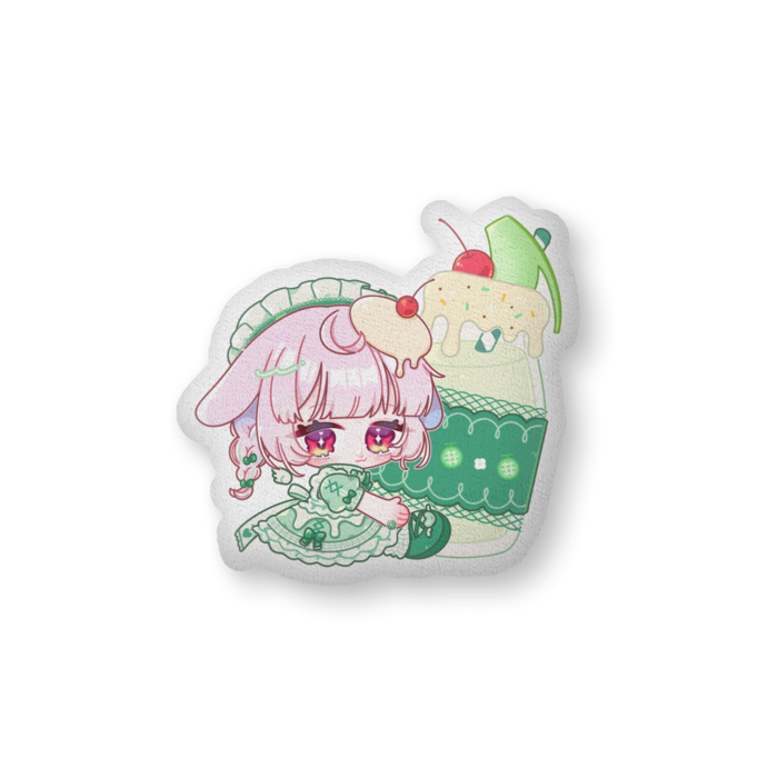 ふかふかクッション魔法幼女 - 大(H61×W86cm) - 片面(1)