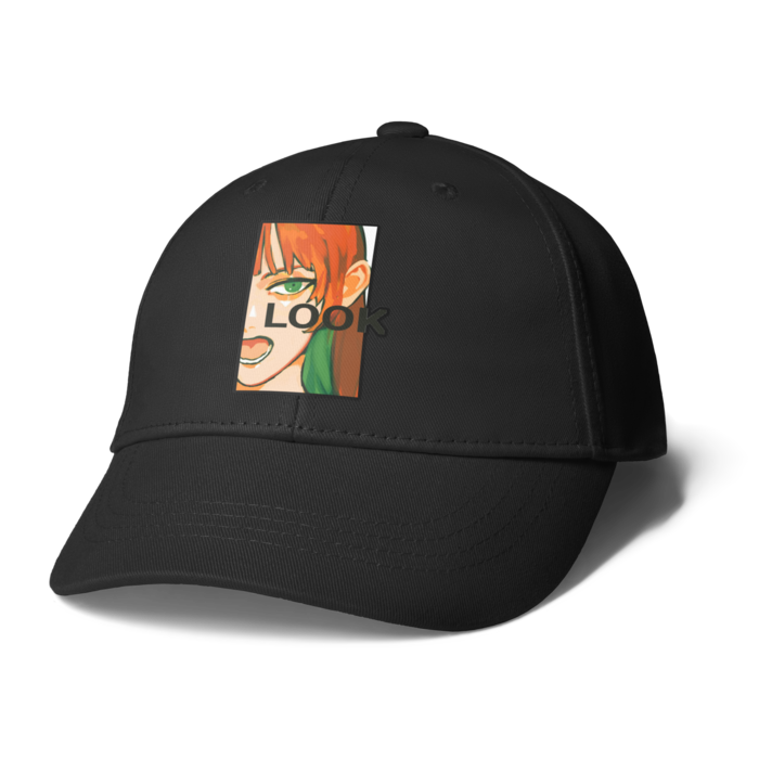 キャップ - ブラック