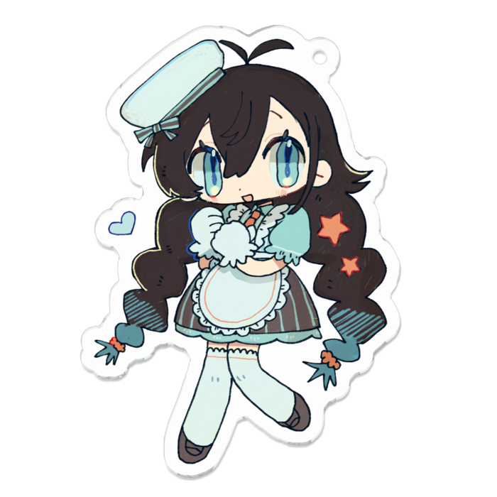 アクリルキーホルダー - 70 x 70 (mm)