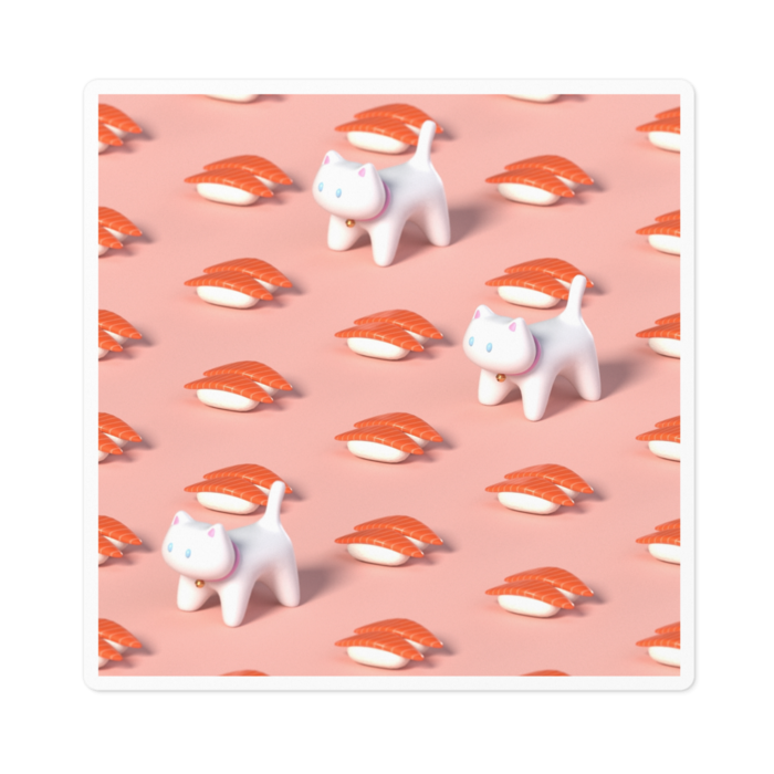 ステッカー - 100 x 100 (mm)