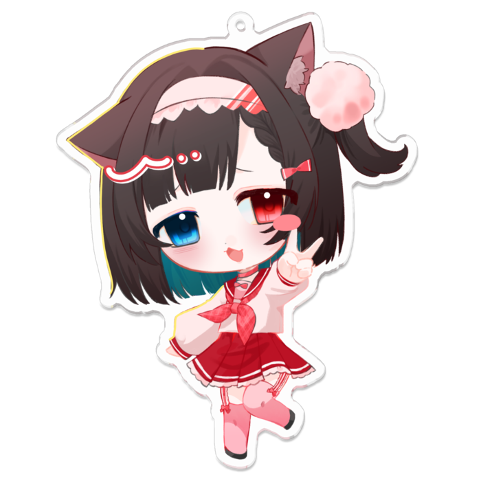 アクリルキーホルダー - 100 x 100 (mm)