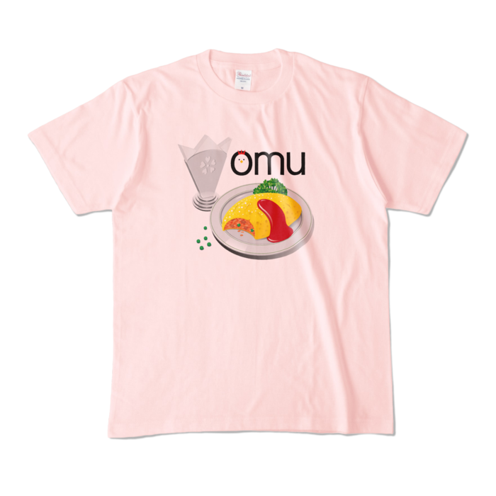 カラーTシャツ - M - ライトピンク (淡色)