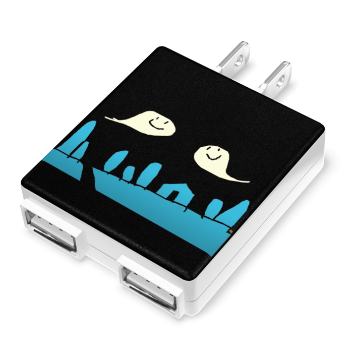 おばけちゃんず・ACアダプター - 50×55mm