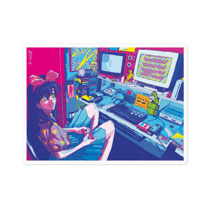 ステッカー - 100 x 100 (mm)