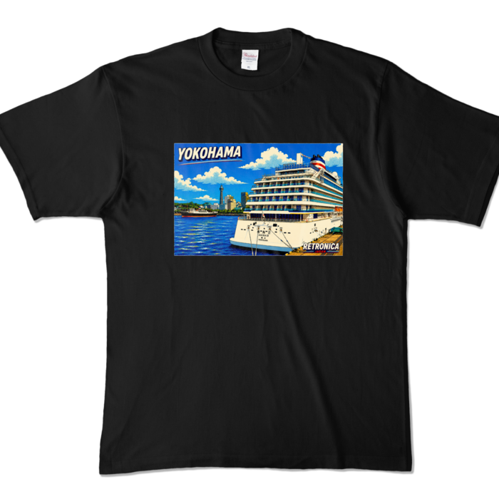 カラーTシャツ - XL - ブラック (濃色)