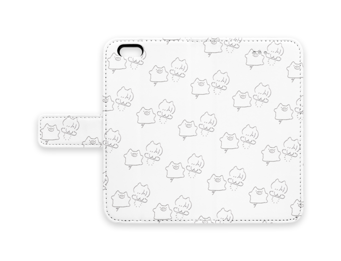 手帳型iPhoneケース - iPhone6 - ストラップ穴 なし