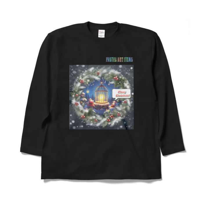 ロングスリーブTシャツ - XL - ブラック