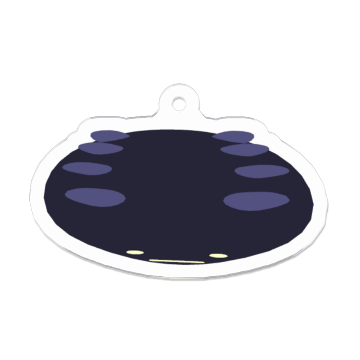 アクリルキーホルダー - 50 x 50 (mm)(くつぞこなまこ)