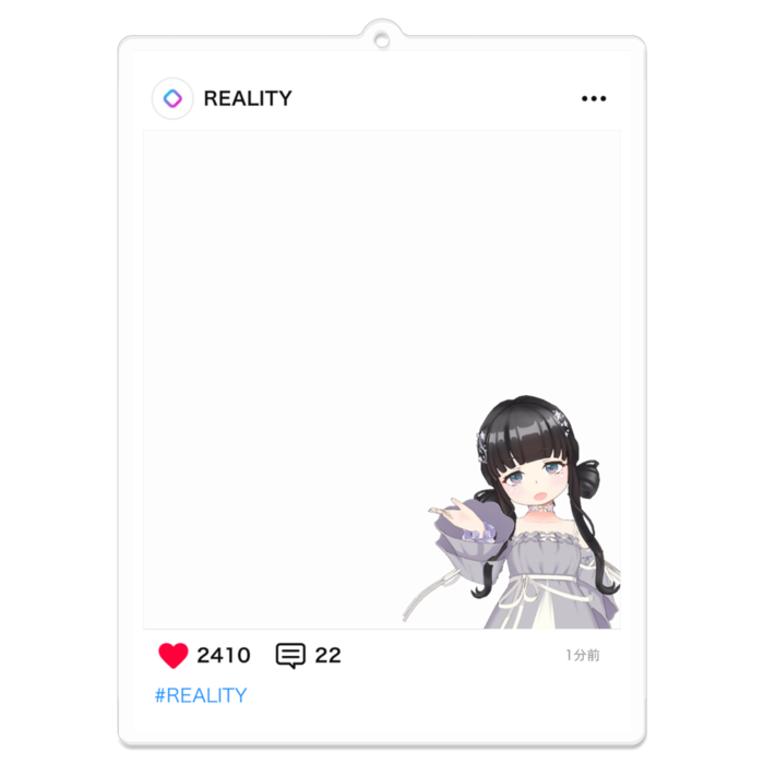 アクリルキーホルダー - 100 x 100 (mm)