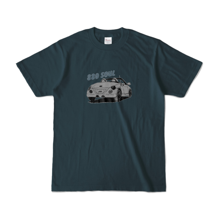 カラーTシャツ - S - デニム (濃色)