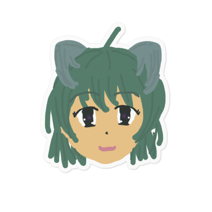 ステッカー - 100 x 100 (mm)