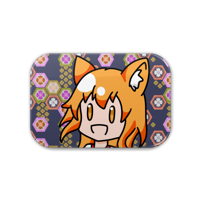 缶バッジ - 角丸 76x51mm