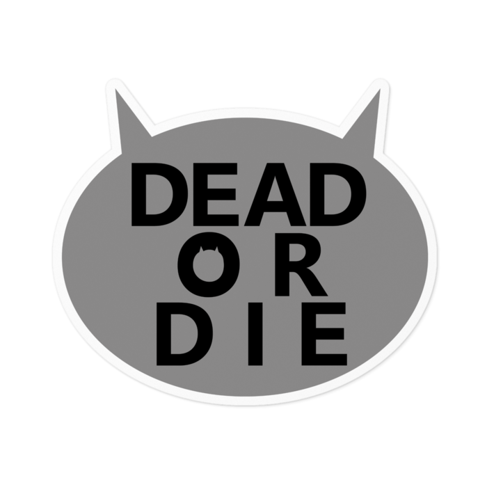 ステッカー - 100 x 100 (mm)白素材印刷